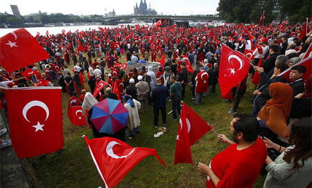 Alemania prohíbe una videoconferencia de Erdogan en Colonia